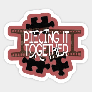 Piecing It Together Logo Sticker